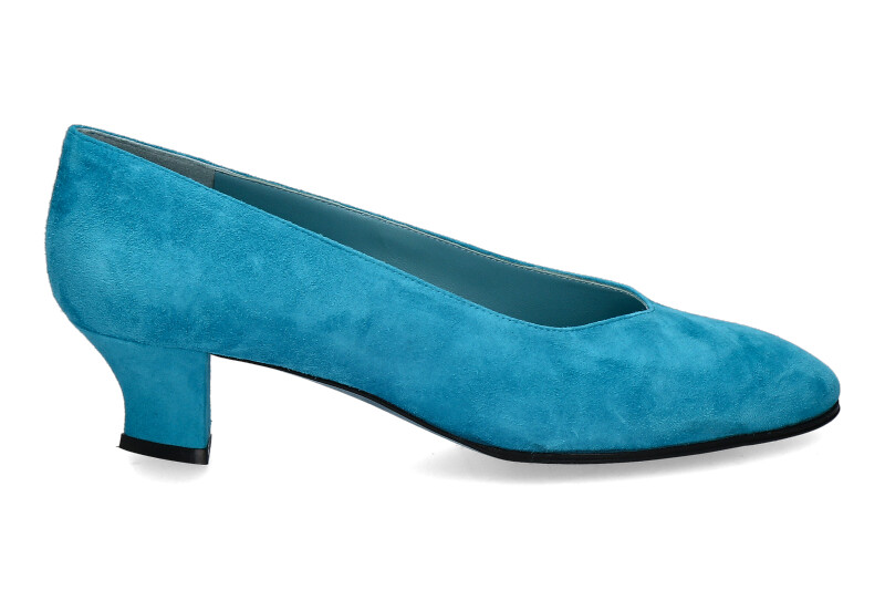 Thierry Rabotin pumps ROSE CAMOSCIO WATER BLUE