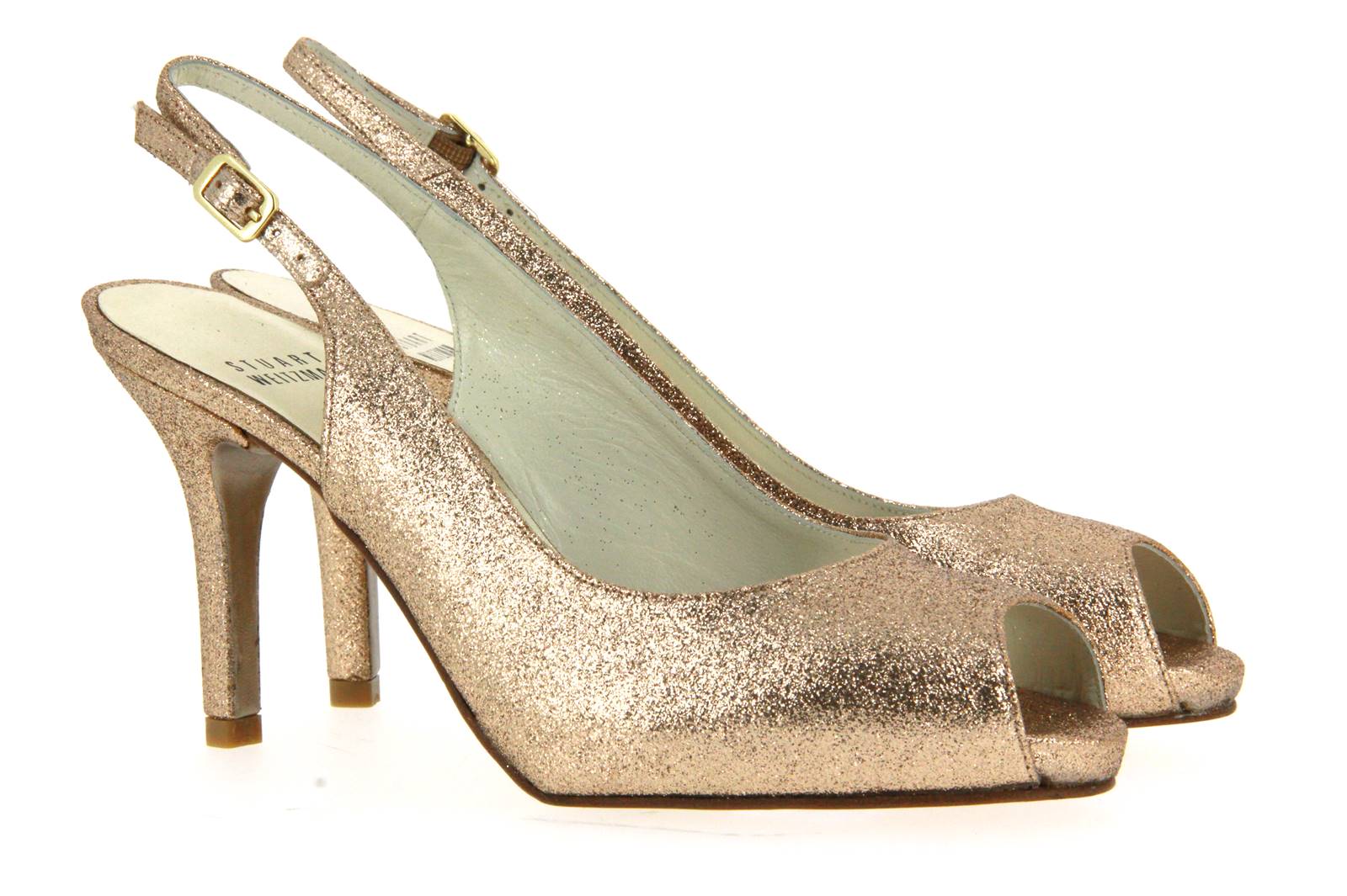 Stuart Weitzman sandal LITLEY SAND MINI GLITTER