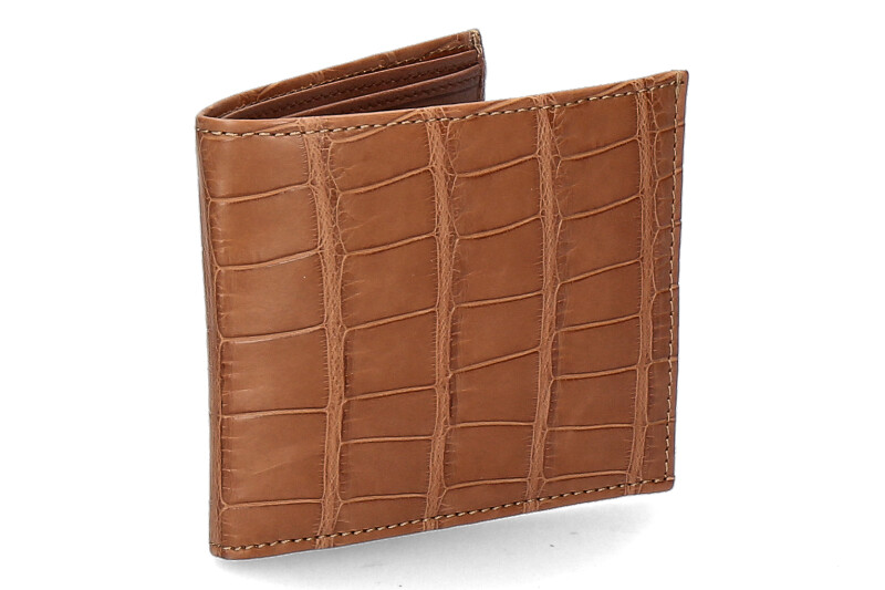 Silvano Biagini wallet ALLIGATORE COGNAC