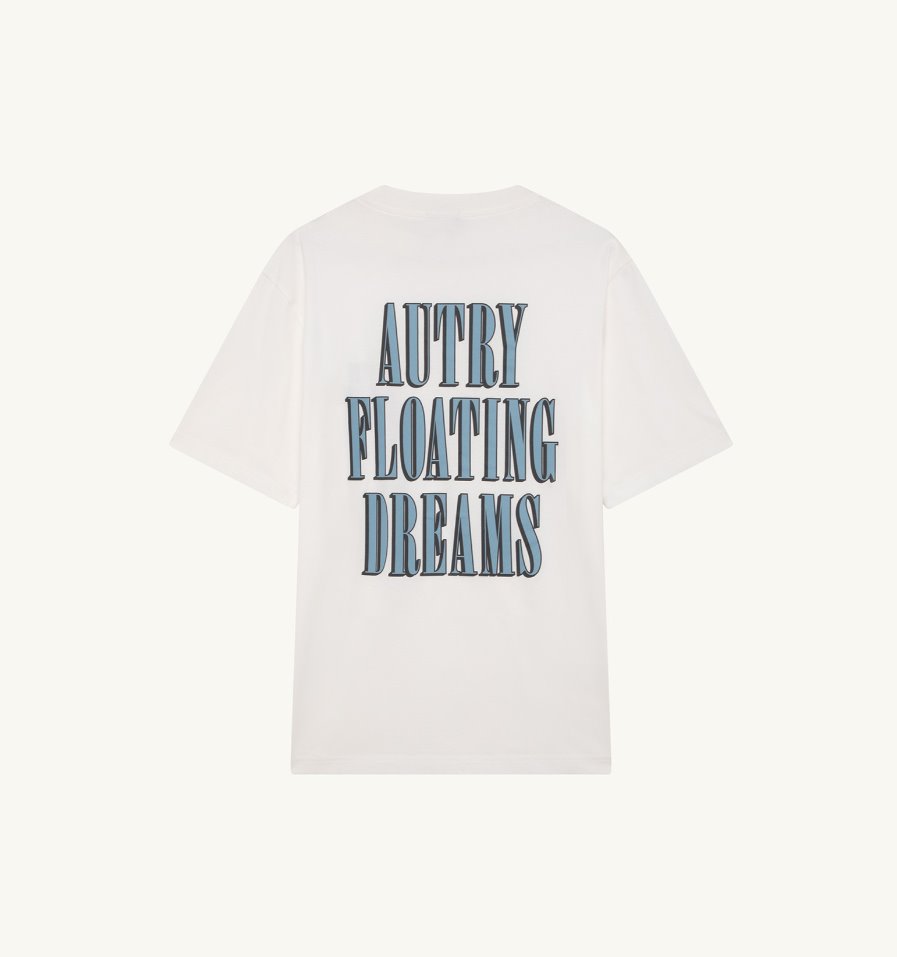 Autry unisex- t-shirt FLOATING DREAMS- white