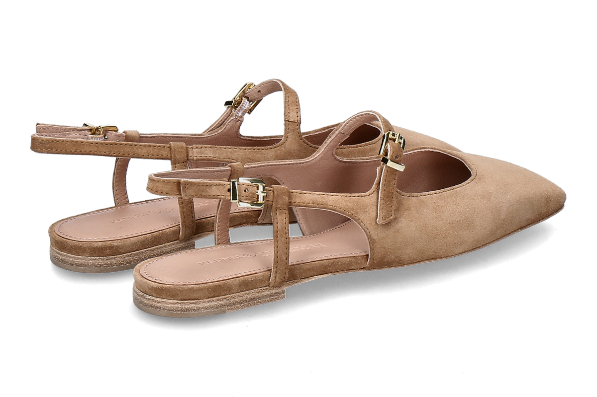 Kennel Schmenger Slingballerina LEILA SUEDE- golden brown_294300003_2