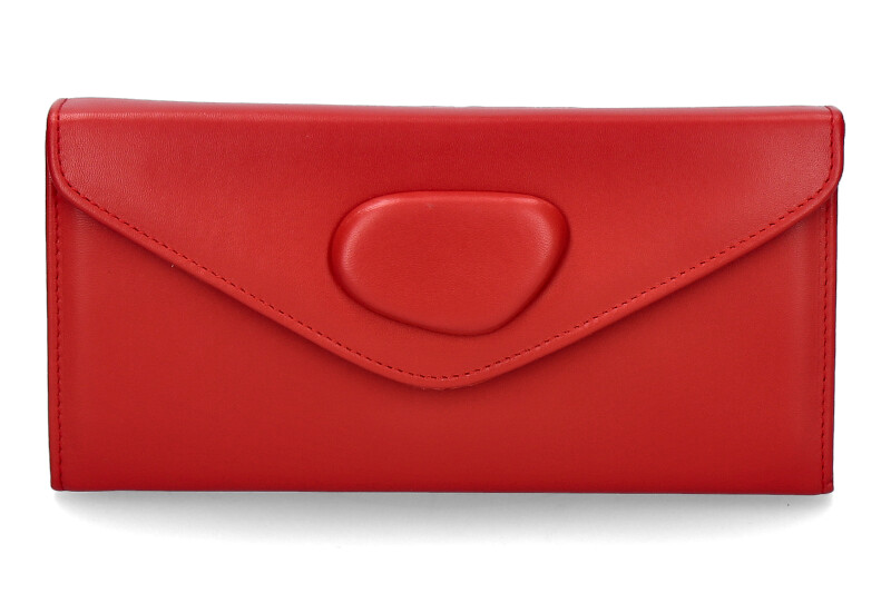 Brunate clutch NAPPA RUBY RED