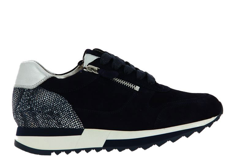 Hassia sneaker MADRID K-WEITE SAMTZIEGE BLUE SILVER