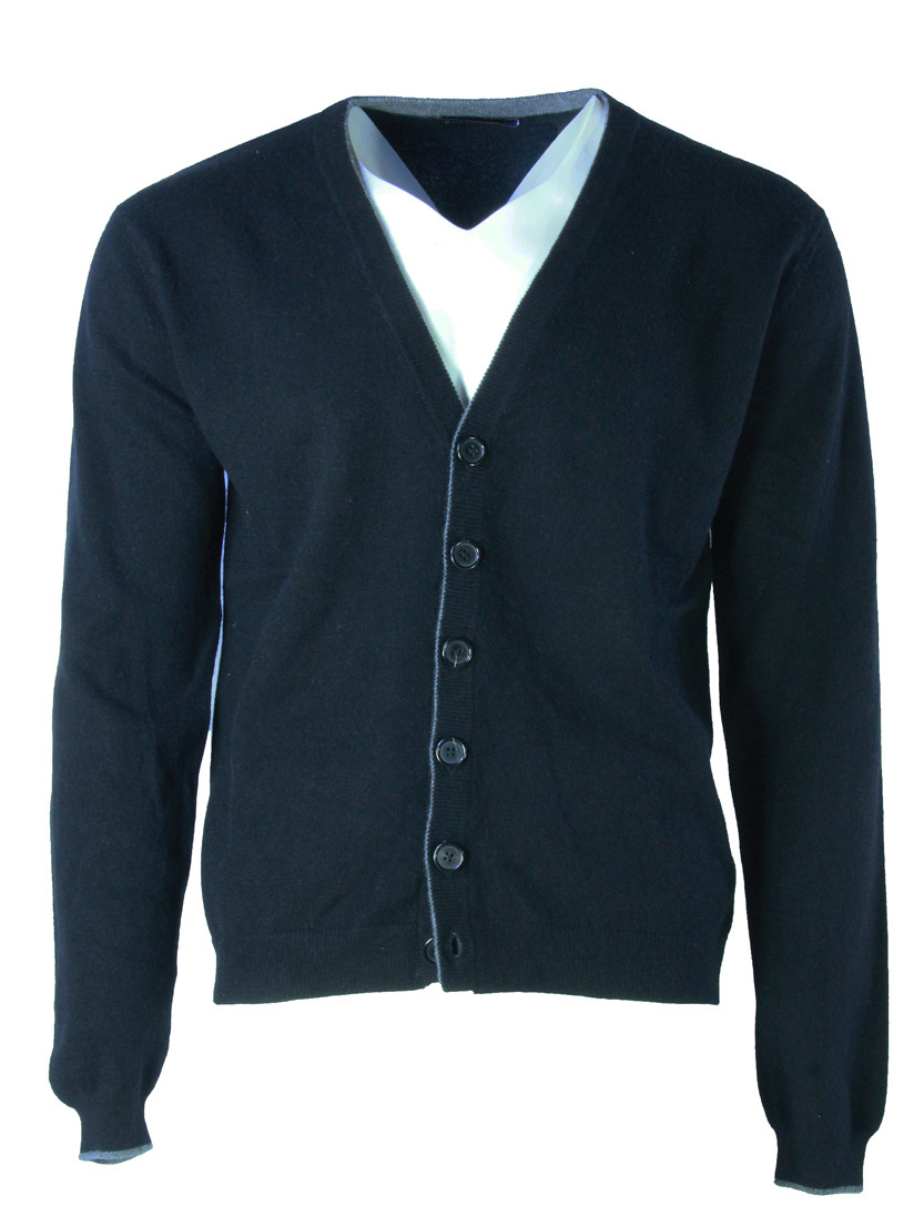 Buxton Street cardigan CASHMERE BLACK