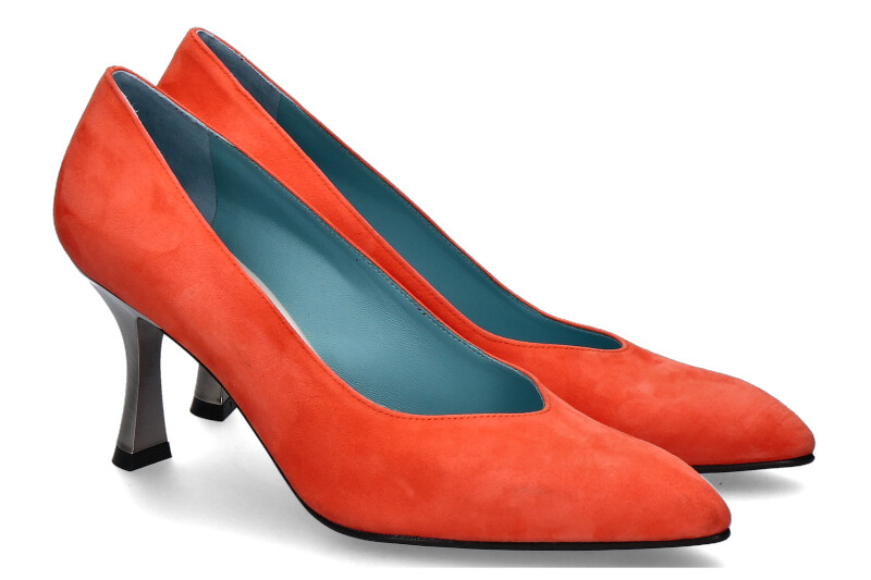Thierry Rabotin pumps CAMOSCIO ORANGE