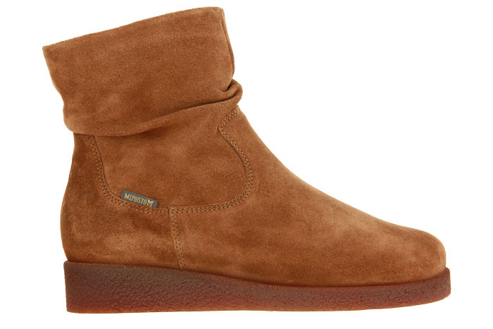 Mephisto ankle boots CORINE VELOURSPORT TOBACCO