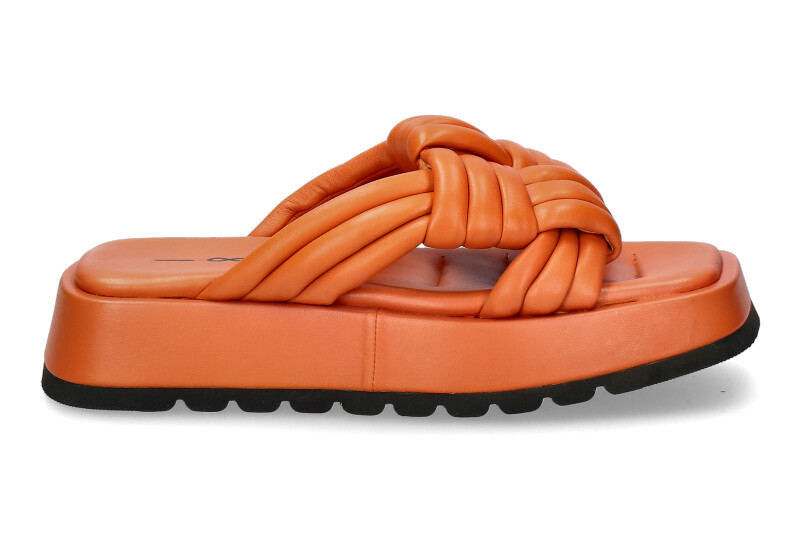 181 TAHITI mules NAPPA ARANCIO