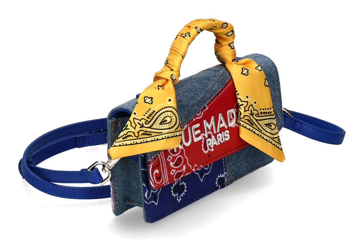 Rue Madam Shoulder Bag PAISLEY SHOULDER- denim blue