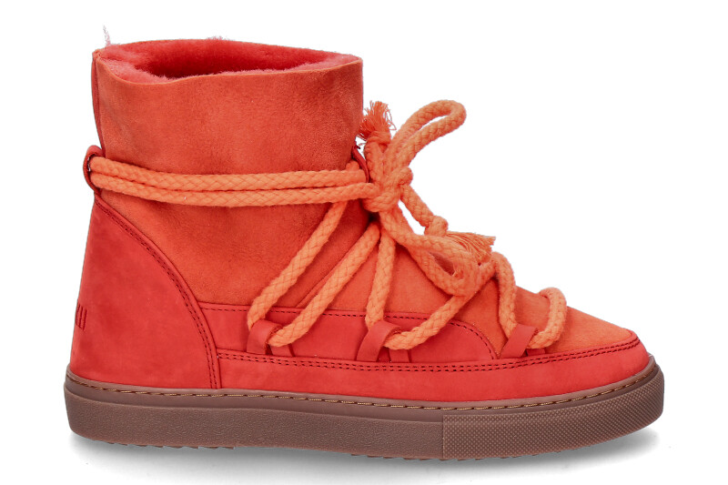 INUIKII sneaker boots lined CLASSIC NUBUK SALMON