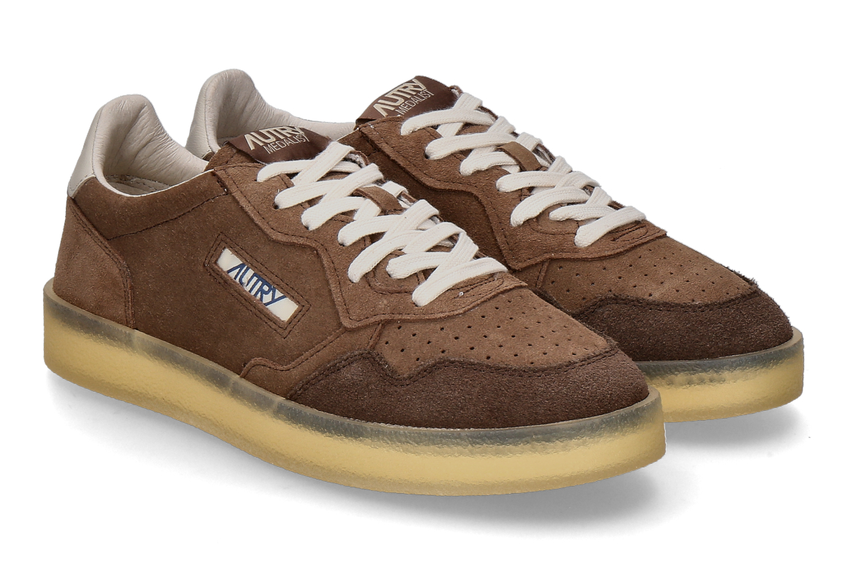 Autry men's- sneaker MEDALIST LOW HQ05- brown