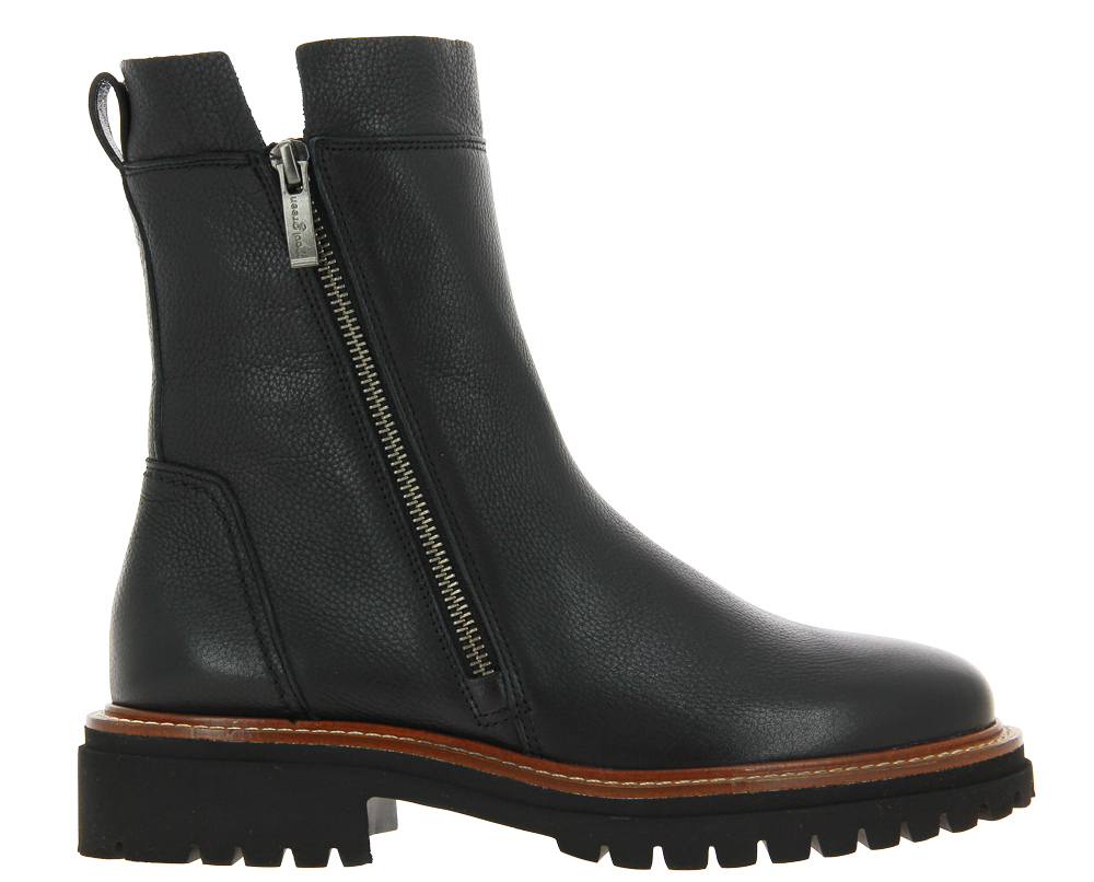 Paul Green ankle boots SPORTCALF BLACK