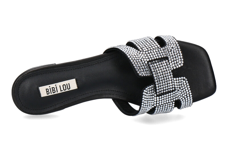 Bibi Lou Pantolette HOLLY strass- silber