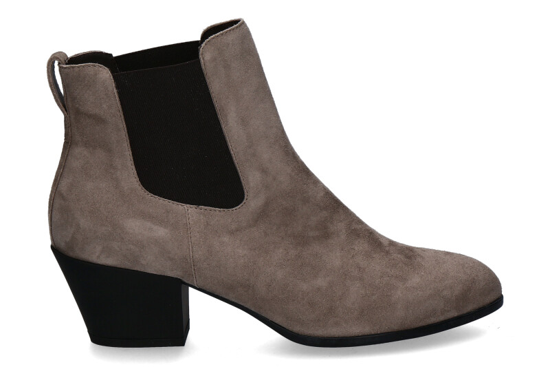 Hogan ankle boots BOOTIE CAMOSCIO STONE