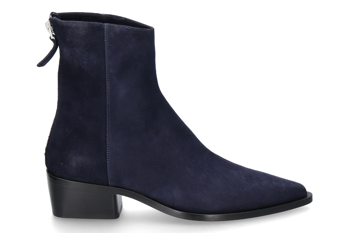 Pomme d'Or ankle boots ELYSE CAMOSCIO- dark blue/ navy