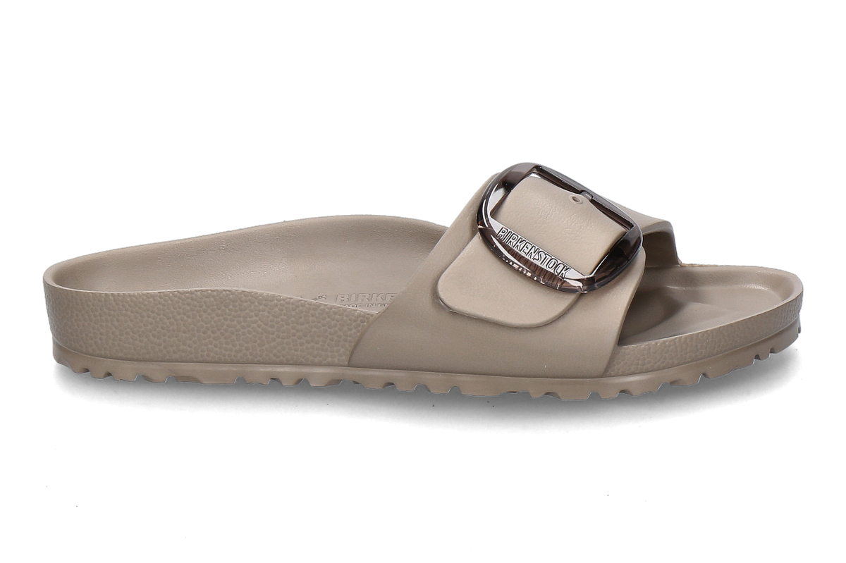 Birkenstock women's- mules MADRID BIG BUCKLE EVA- gray taupe