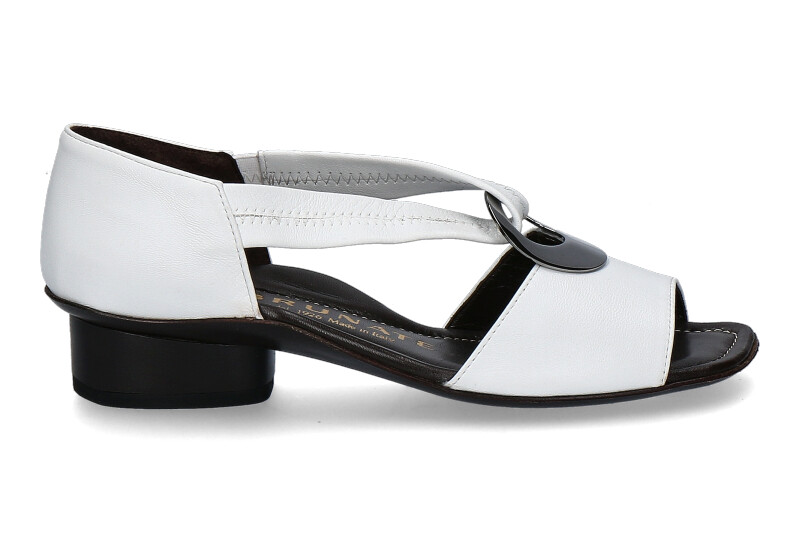 Brunate sandal NAPPA BIANCO CLASSICO