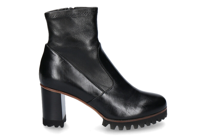 Truman's ankle boots VITELLO NERO NAPPA STRETCH