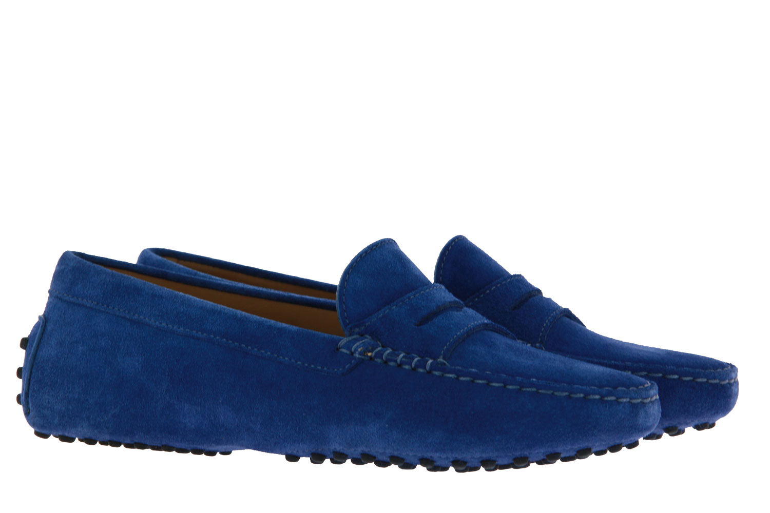 Patrizio Dolci moccasin VELOUR BLUETTE 292