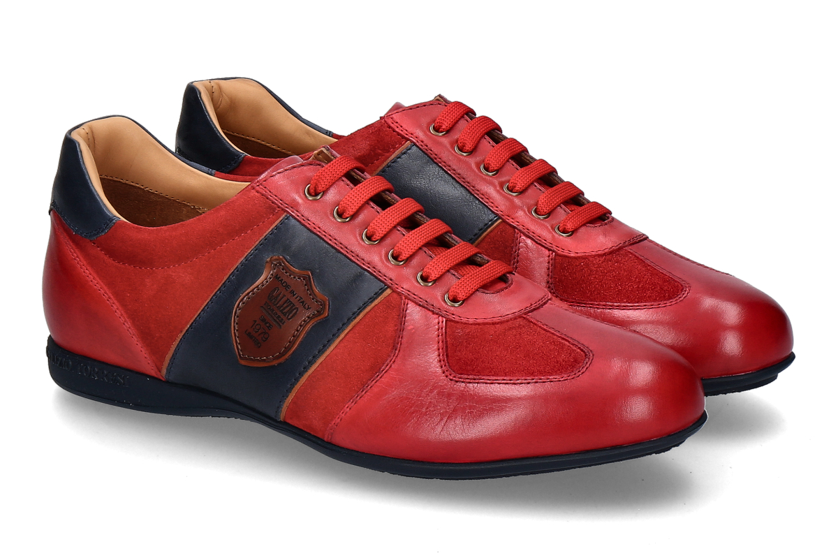 Galizio Torresi Sneaker FOUL PAPAVERO- rot_132900342_1