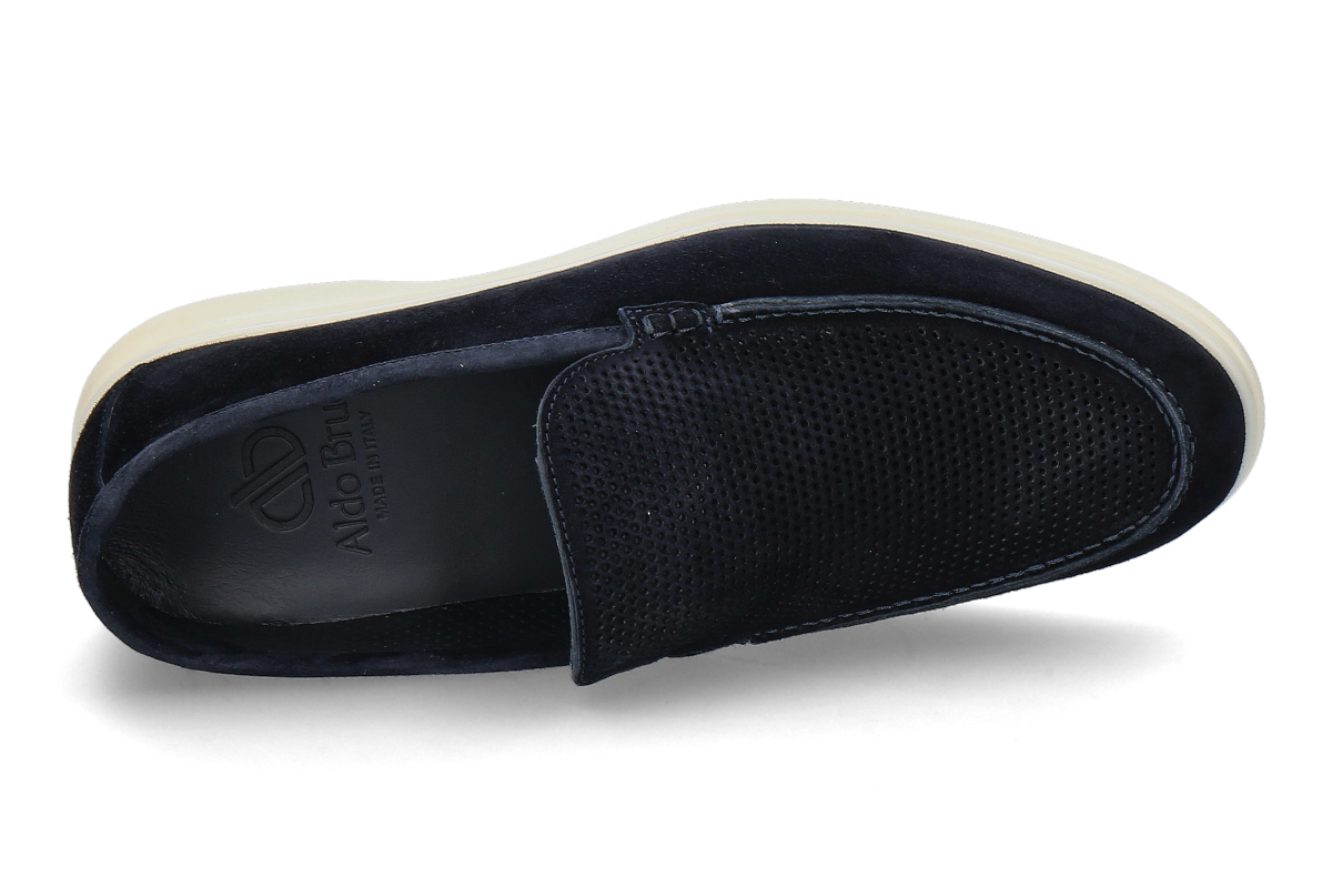 Aldo Brue Herren- Loafer CAMOSCIO- blu notte_148800027_4