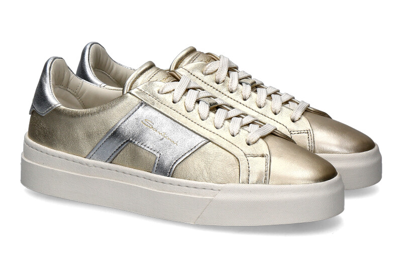 Santoni sneaker WOMAN METALLIC LEATHER