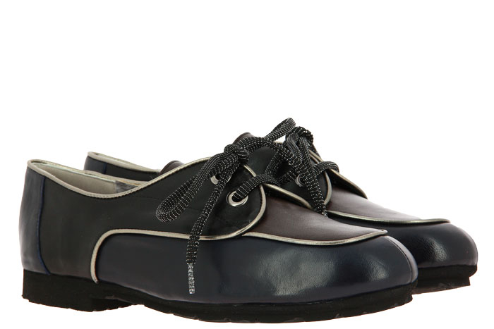 Thierry Rabotin lace-up lined BRUNA NAPPA BLU