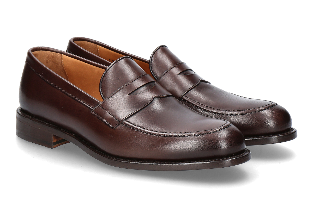Berwick Men's VEGANO MOKA Loafers - Medium Brown