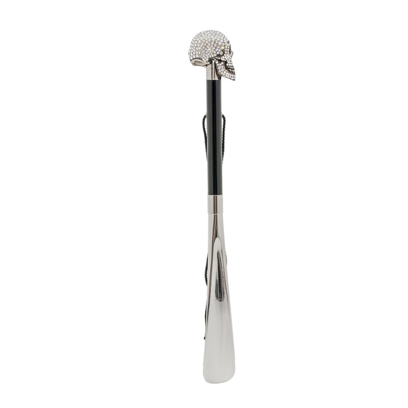 Pasotti shoe horn TESCHIO SWAROVSKI SILBER