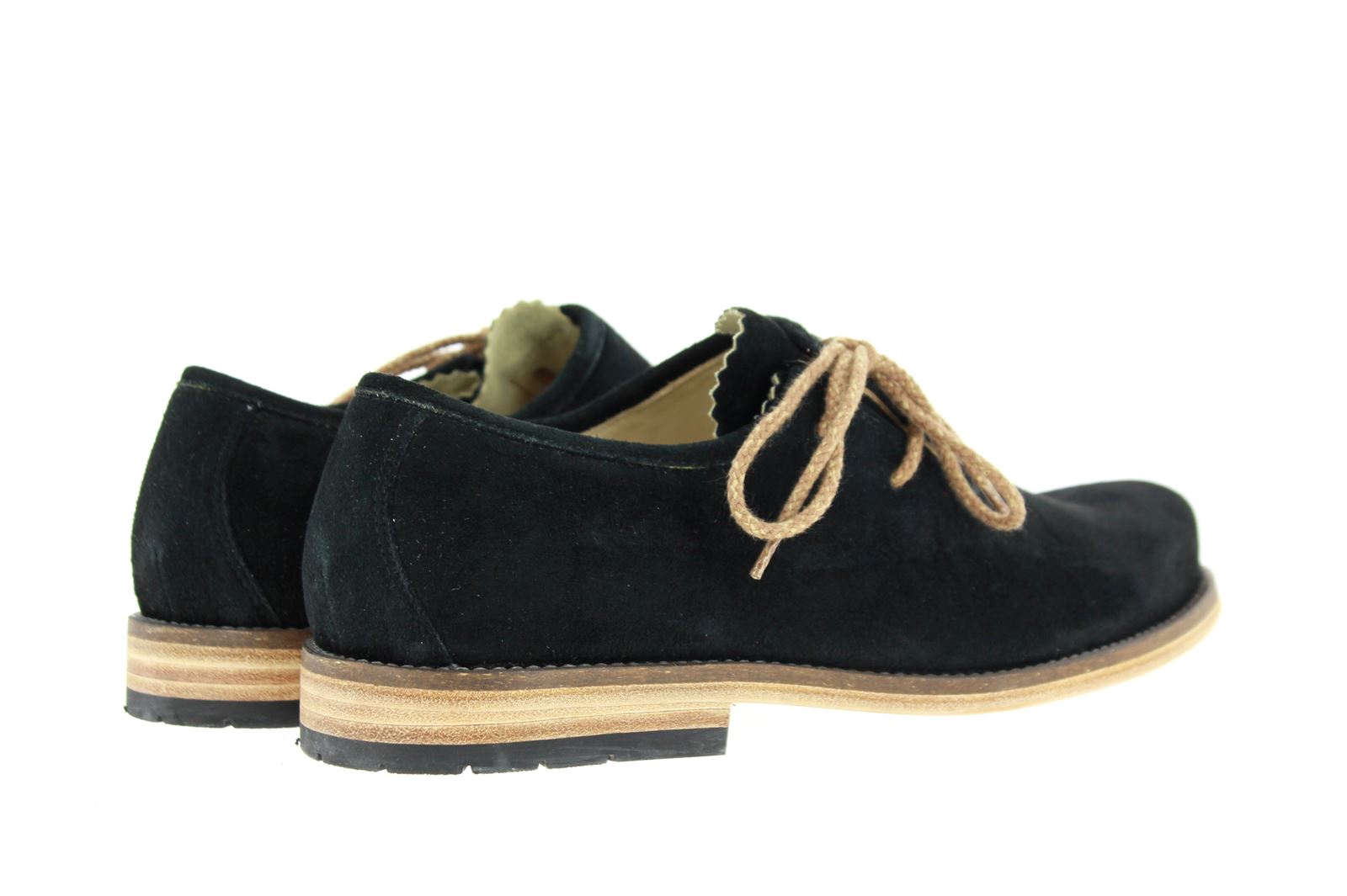 Dirndl + bua STrachtenschuh ANTIKBOCK SCHWARZ (46)