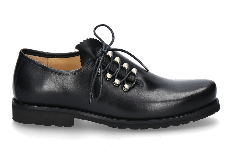 Dirndl + bua Herren- Trachtenschuh SOFTY- schwarz