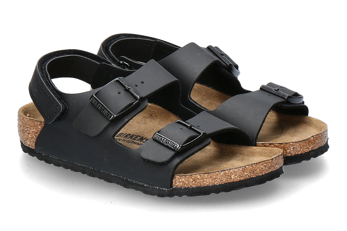 Birkenstock kids- sandal MILANO BIRKO-FLOR NARROW- black