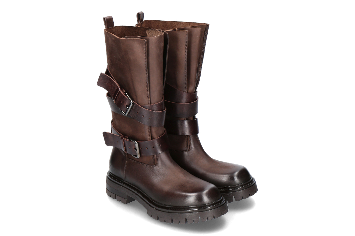 Elena Iachi women's boots BOSTON- dark brown/ moro