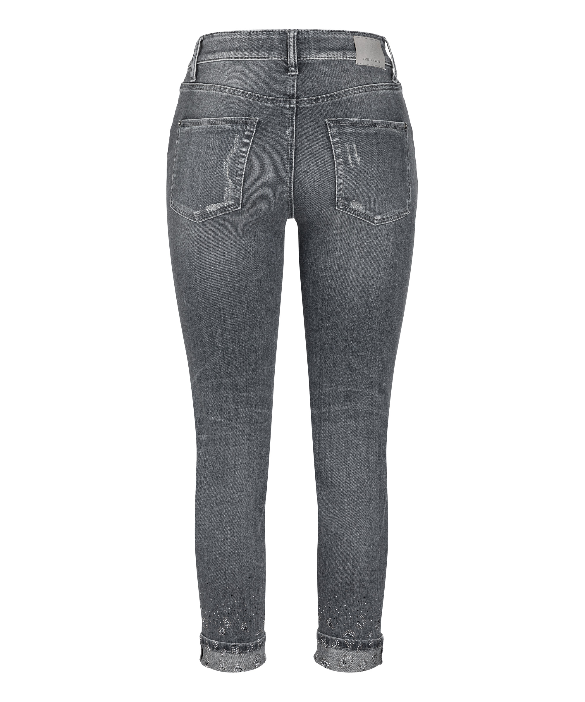 Cambio jeans Pina short BLEACHED CONTRAST DESTROYED