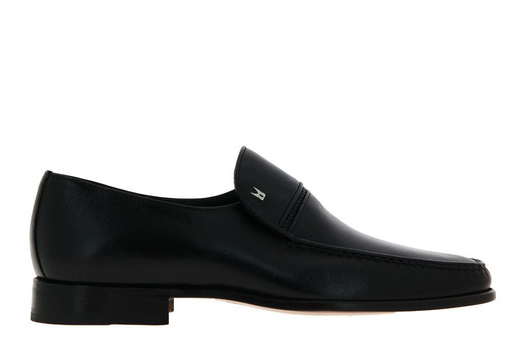 Moreschi slipper SARATOGA CALF NERO