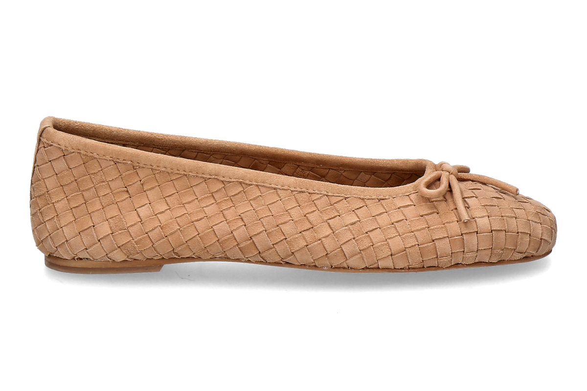 Inuovo ballerina H26138- coconut/ light brown