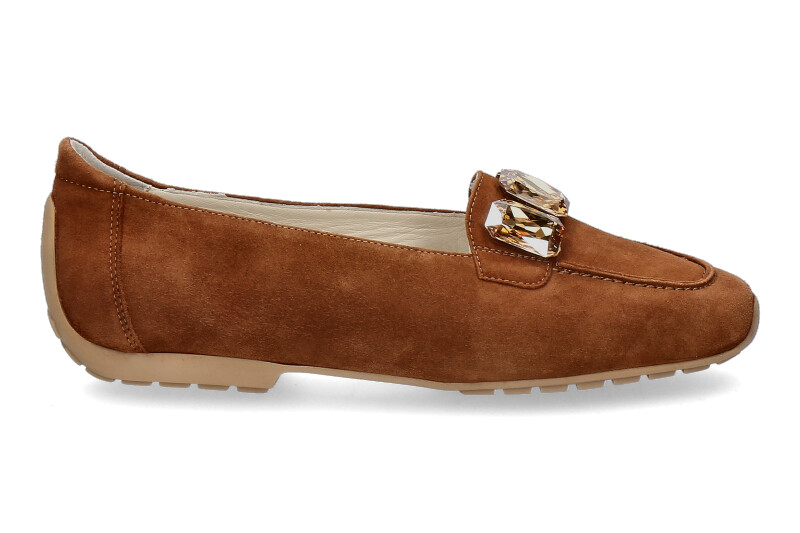 Mania slipper CAMOSCIO COGNAC