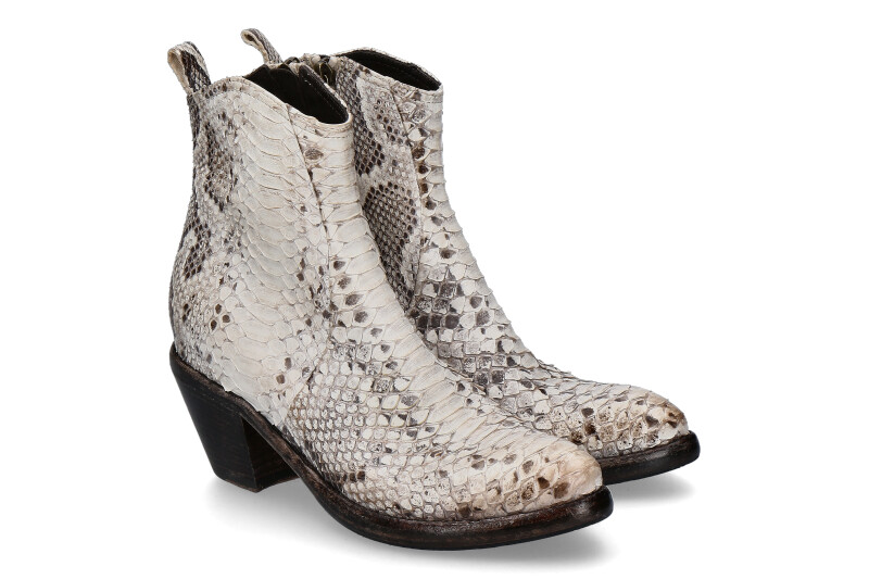 La Bottega di Lisa ankle boots PITONE ROCCIA