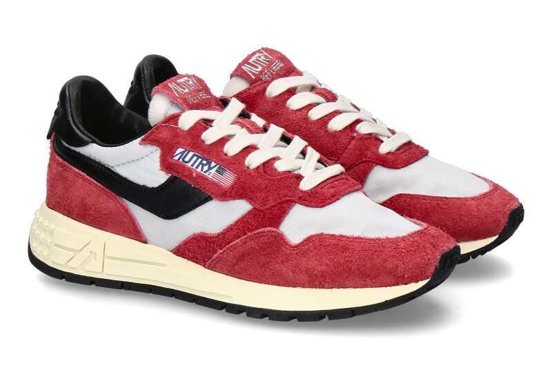 Autry women's sneaker REELWIND HAIR/NYLON HN07- red/black