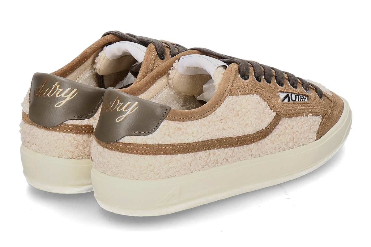 Autry Damen- Sneaker WINDSCAPE LOW TEDDY JE01- natural_232900573_2