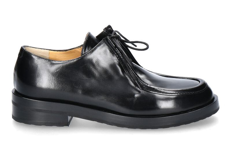 Truman's lace-up Nappa schwarz