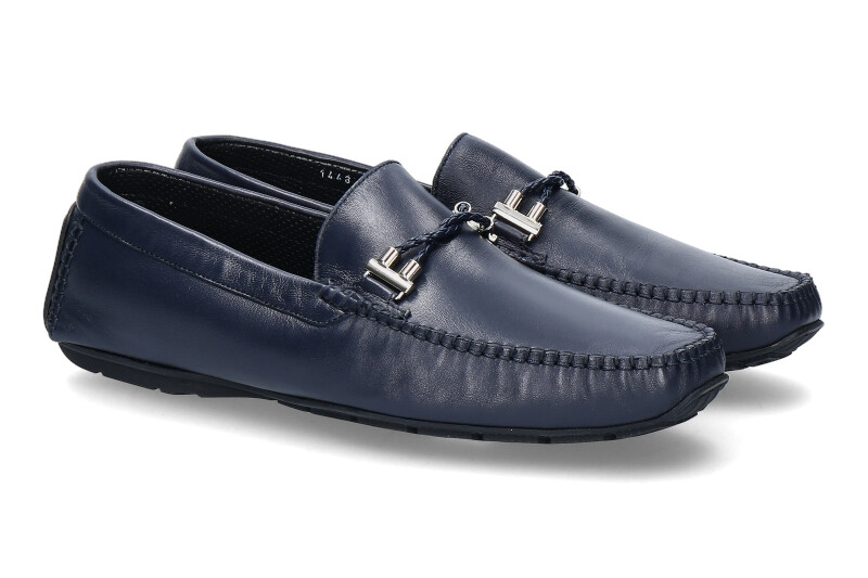 Aldo Bruè moccasin NAPPA LUX NAPPA LEATHER BLU