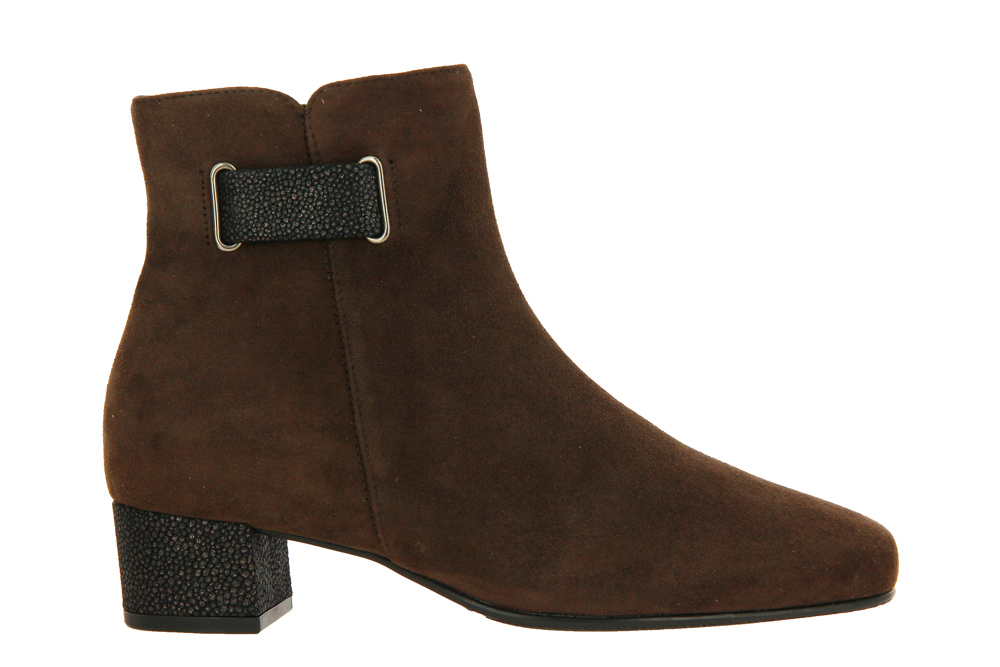 Hassia ankle boots EVELYN DARKBROWN BRONZE