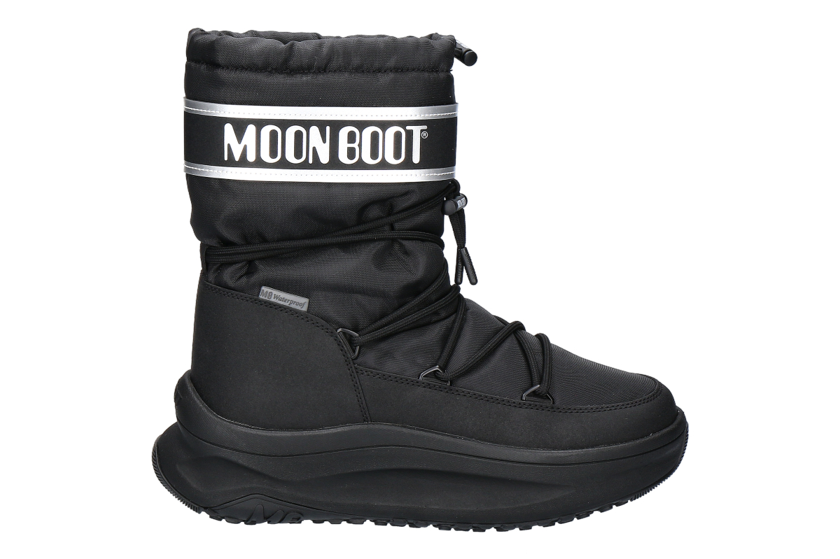 Moon Boot Boots MOON247 POLAR WP - black/silver/schwarz