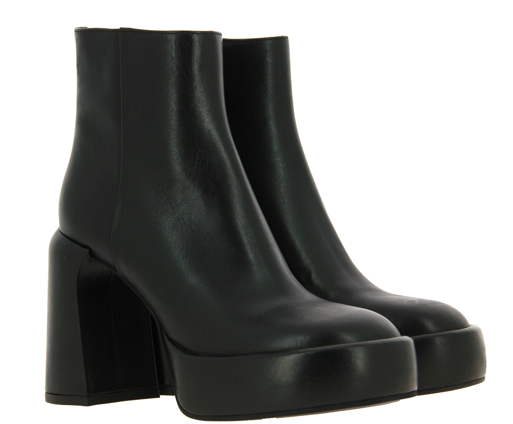 Elena Iachi platform ankle boots ZELDA TALCO NERO