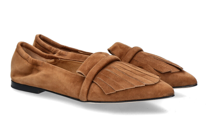 Pomme D'Or slipper CAMOSCIO TOFFEE