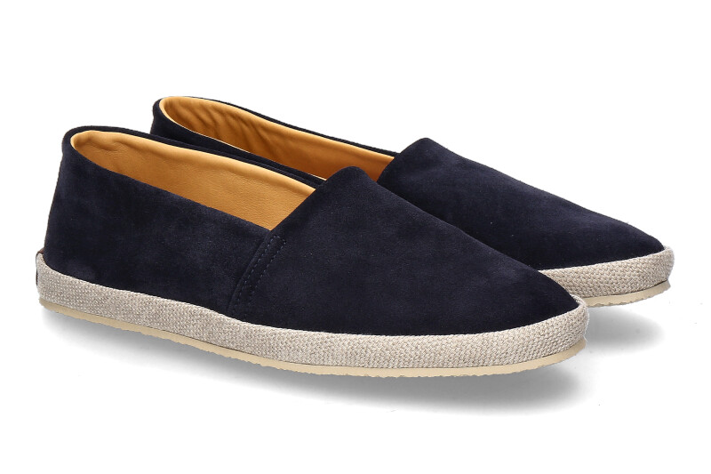 Ludwig Reiter men's espadrilles VELOURS marineblau