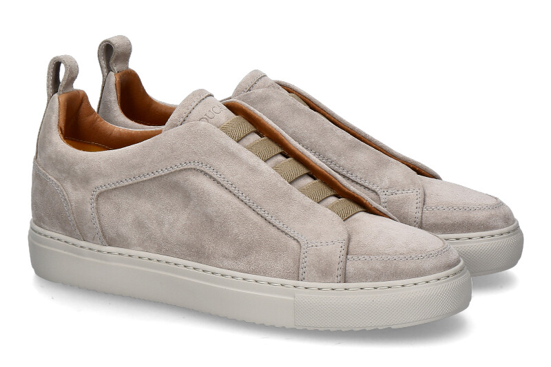 Doucal's slip on sneaker WASH beige