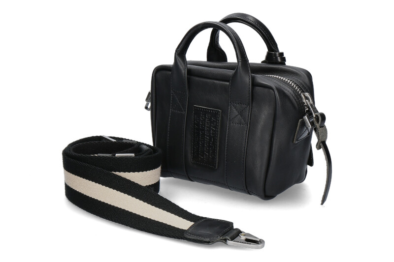 Manikomio shoulder bag MONOCHROME ICON- black