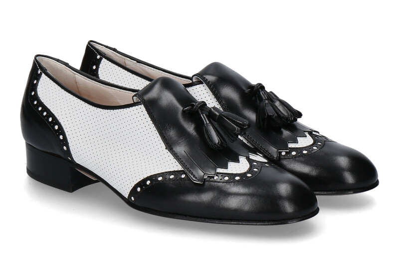 Maretto loafer BIANCO NERO
