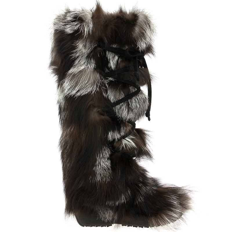 Oscar Sport fur boots STAR SILVER NEW